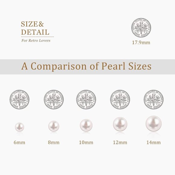 1920s Imitation Pearls Necklace 20s Gatsby Flapper Vintage Accessories - Picture 6 of 6